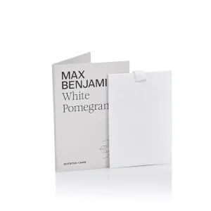 Ароматизатор MAX BENJAMIN Scented Card Білий Гранат