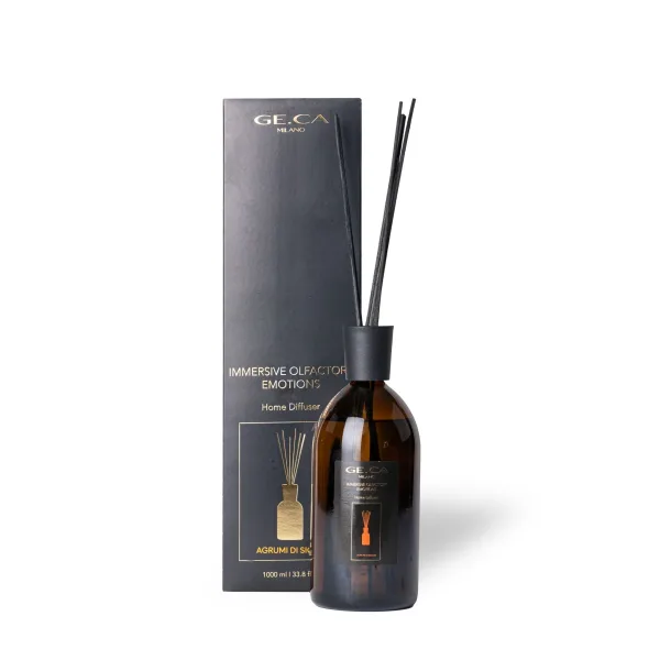 Аромадифузор GE.CA Milano Black Immersive Olfactory Emotions Сицилійські Цитрусові (1000 мл.)