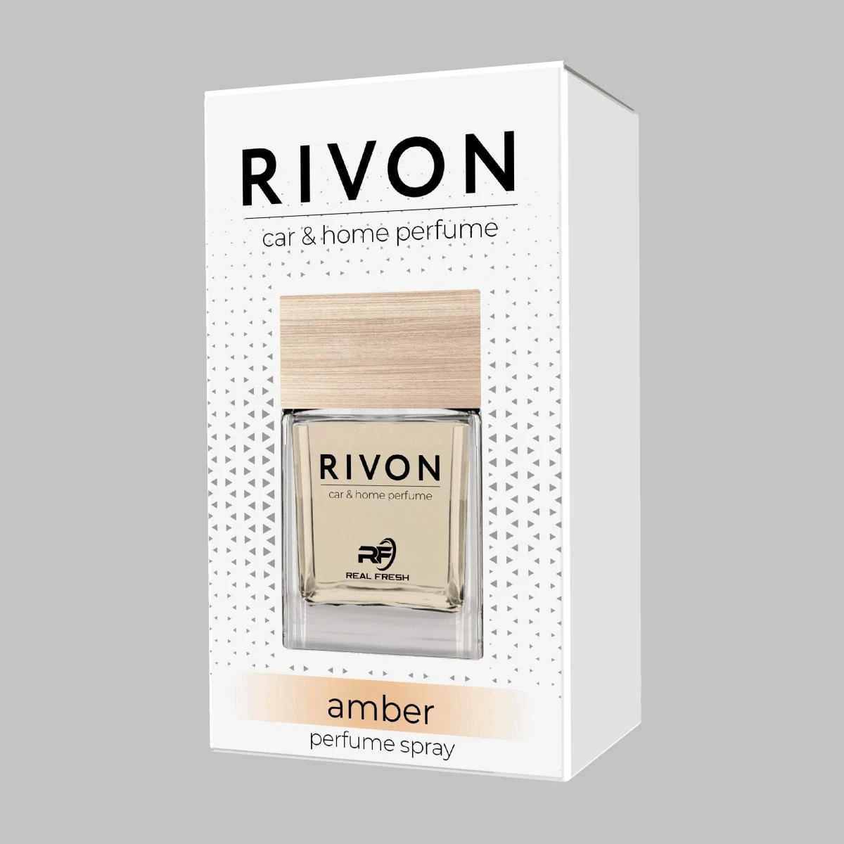 Спрейний освіжувач повітря атомайзер у скляному флаконі REAL FRESH RIVON Perfume Spray Амбра Спрейний освіжувач повітря атомайзер у скляному флаконі REAL FRESH RIVON Perfume Spray Амбра