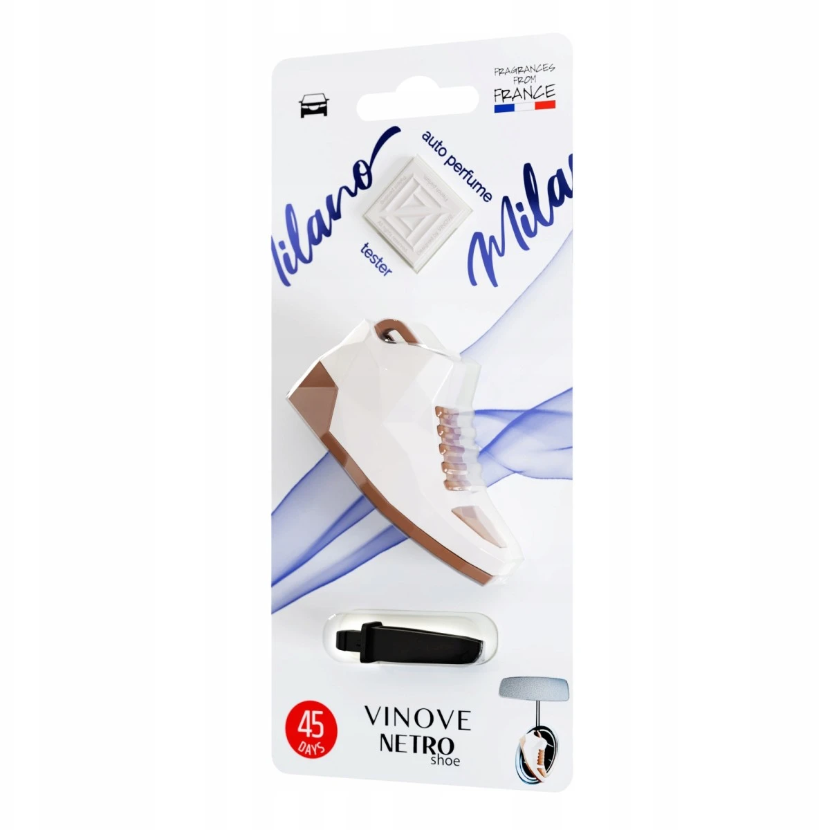 Ароматизатор VINOVE NETROshoe Мілан Ароматизатор VINOVE NETRO shoe Мілан